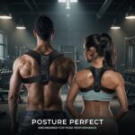 Back Posture Relief Belt - front view showing ergonomic design