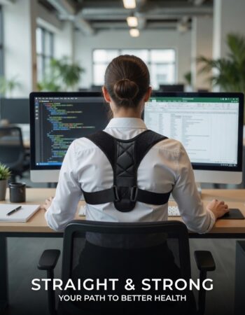 Back Posture Relief Belt - side view for posture correction