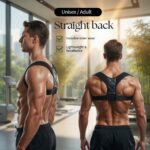 Back Posture Relief Belt - adjustable straps close up