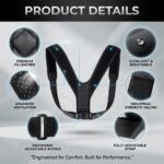 Back Posture Relief Belt - packaging and product details