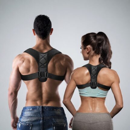 Posture corrector brace for back pain relief